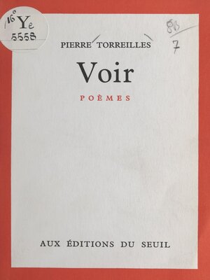 cover image of Voir